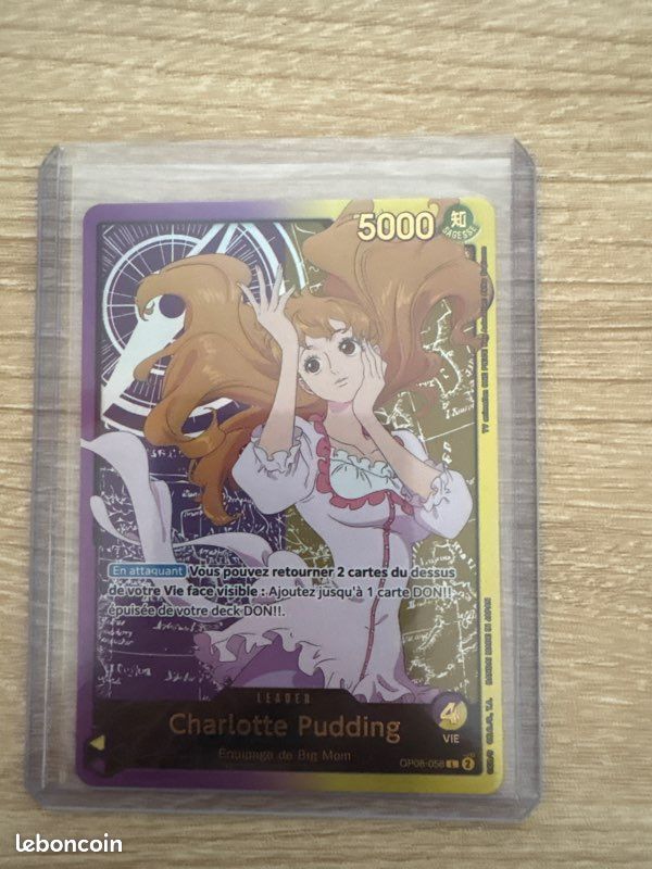 One piece card game : Charlotte Pudding OP07-058 (image 1)