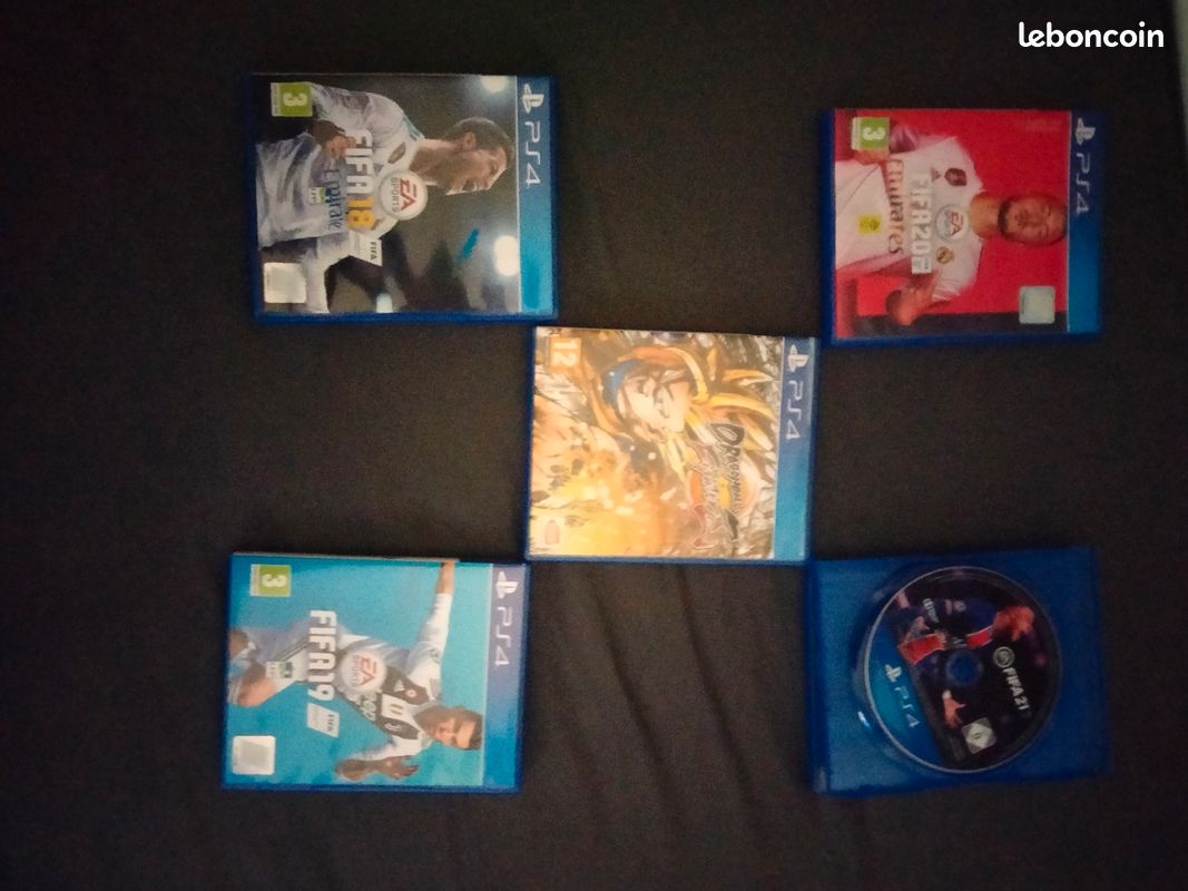 Lot 5 jeux PS4 (image 1)