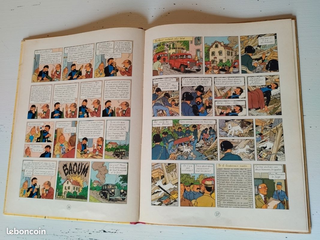 Vend b20 1956 l'affaire tournesol (image 16)