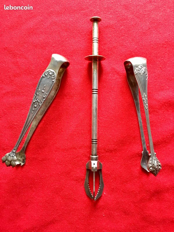 Lot De 2 Pinces à Sucre Et 3 Pelles à Glace - Ustensiles De Service En Acier Inoxydable Et Plastique Pour Bonbons Et Collations
