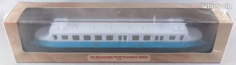 Autorail Atlas HO PLM Decauville ZZP7 1ère Série 1936 - Neuf Motorisable