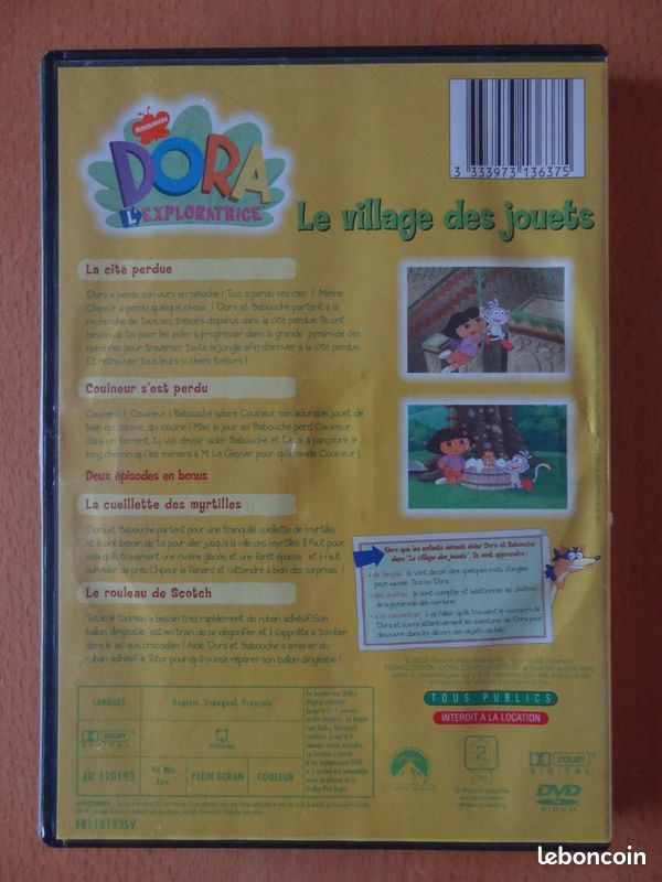 DVD Dora l'exploratrice (image 2)