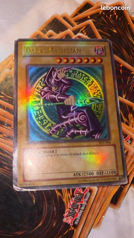 yugioh card dark magician sdy-006 Dark Magician - Yu-Gi-Oh! (2002) - Starter Deck: Yugi - SDY-006 main image 1