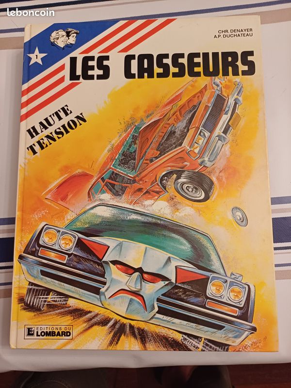 BD Les Casseurs "Haute tension" ré édition 1984 (image 1)