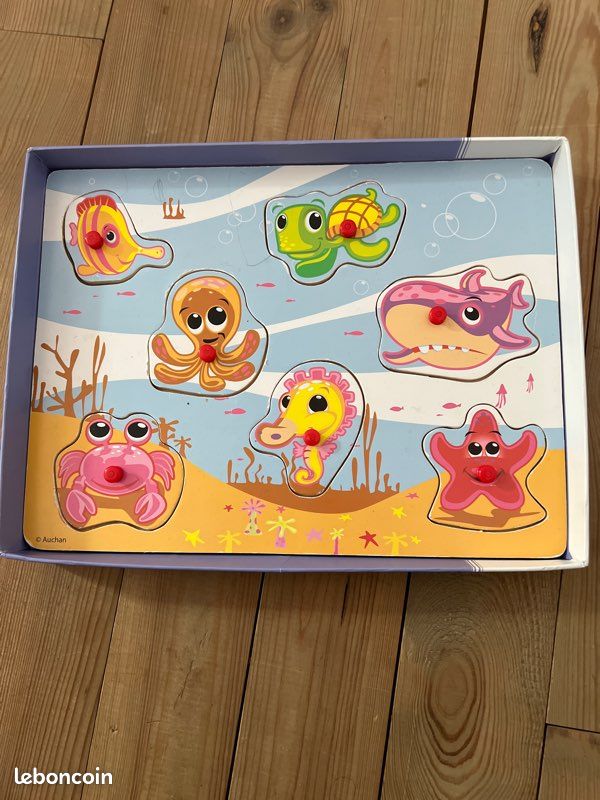 Puzzle bébé animaux 7 pièces (image 1)