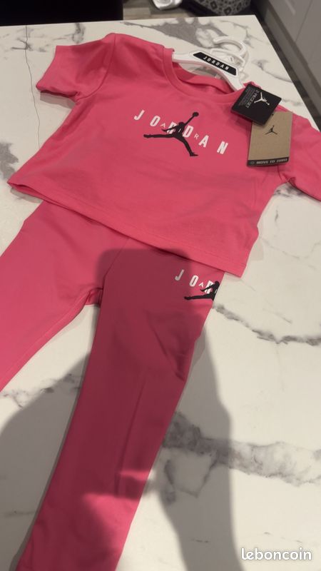Ensemble Jordan fille bebe Vêtements bébé