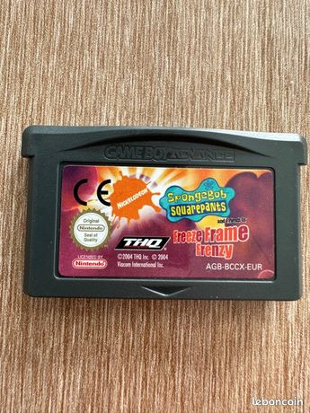 Bob L'eponge le Film + La Photo en Delire - Game Boy Advance