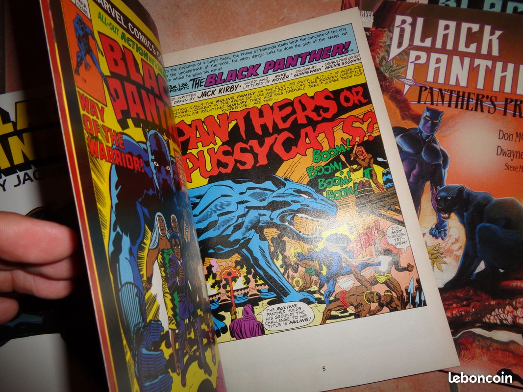 Lot comics Black Panther v.o. Jack Kirby (image 2)