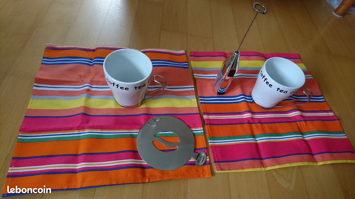 Ensemble de tasses the-cafe neuf (image 1)