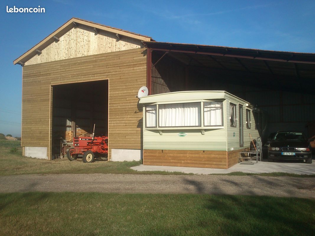 Loue grand mobil-home a la ferme calme et détente pour faire une pause d une journée ou plus (image 1)