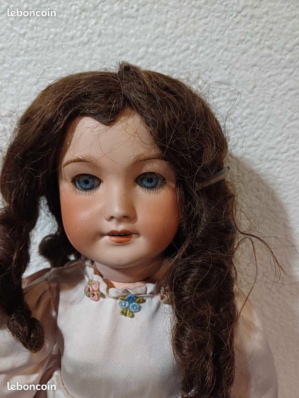 Ancienne Poupée Unis Taille 8 - Dans Son Jus, Authentique Et Pleine De Charme