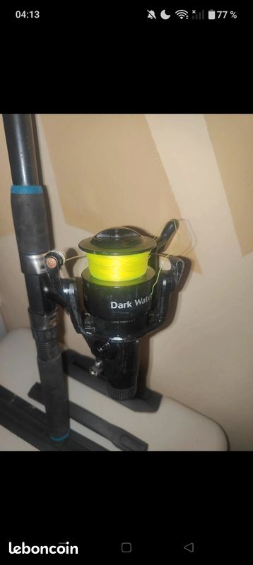 Ensemble peche carpe mer canne telescopique jin long 360 et moulinet 6000 (image 3)