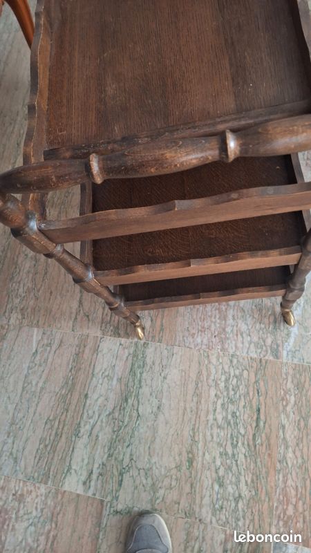 Desserte roulante en bois (image 5)