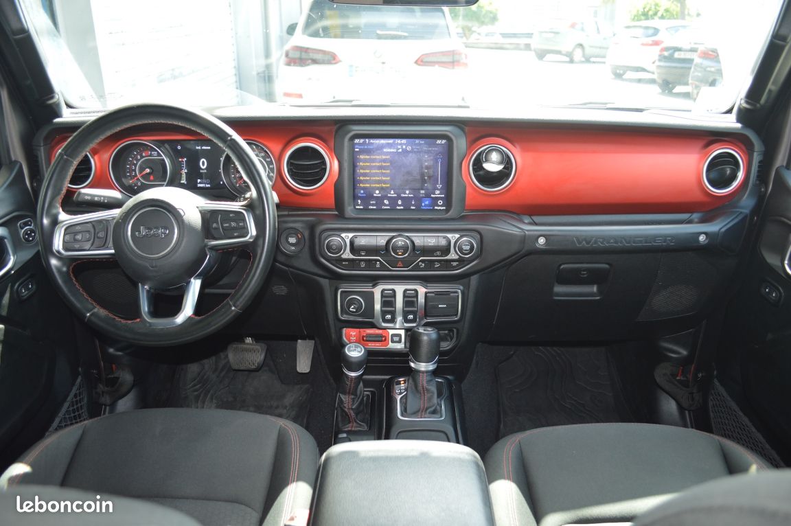 Jeep Wrangler 2.0 l T 272 ch 4x4 BVA8 Rubicon (image 9)