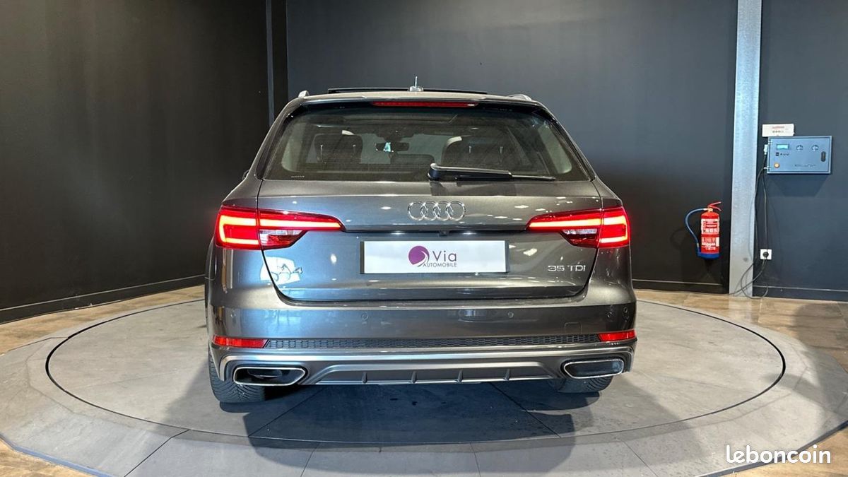 Audi A4 Avant 150 S tronic 7 S line Gris Daytona (image 6)