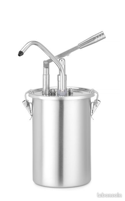 DISTRIBUTEUR DE SAUCE – Doseur Professionnel en Acier Inoxydable avec Pompe pour Restaurants, Snacks, Fast-foods, Kebabs, Sandwicheries, Food-Trucks, Crêperies (image 1)