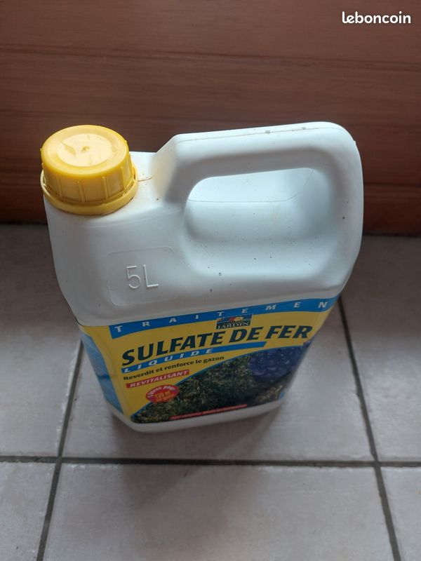 Sulfate de fer liquide 5 litres - Jardin & Plantes