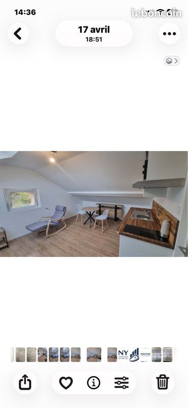 Appartement 1 pièce 25 m² · à Piennes · 25 m² · 490 €