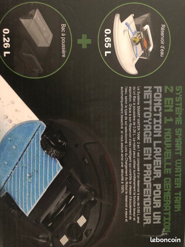 Robot aspirateur Laveur 7 en 1 ROBUSTA TOUCH BOT (image 4)