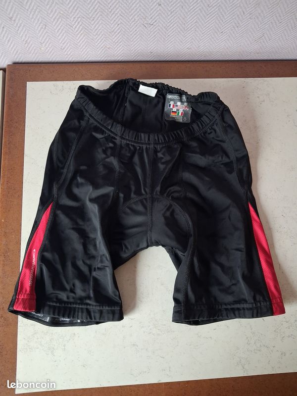 Short Vélo Homme Cannondale – Noir – Compression Rembourré – Taille 22 (S-M)