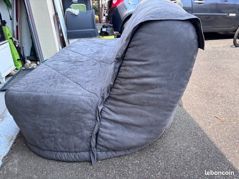 Urgent canapé BZ IKEA gris anthracite (image 2)