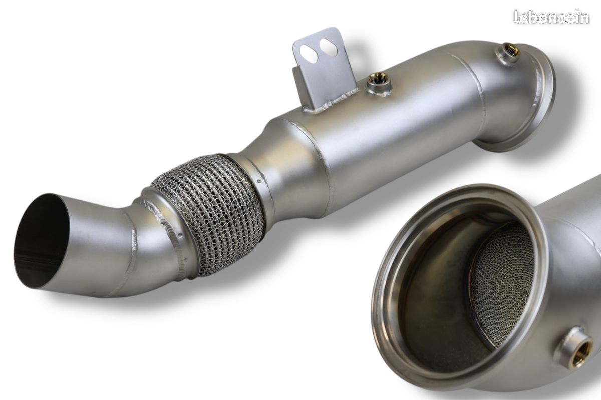 Downpipe Decata / Catalyseur Sport BMW B58 140i M140i 240i M240i 340i 440i 540i 640i 740i F20 F21 F22 F23 F30 F31 340cv F32 F33 F36 G30 G31 G32 G11 G12 326cv tube afrique (image 3)