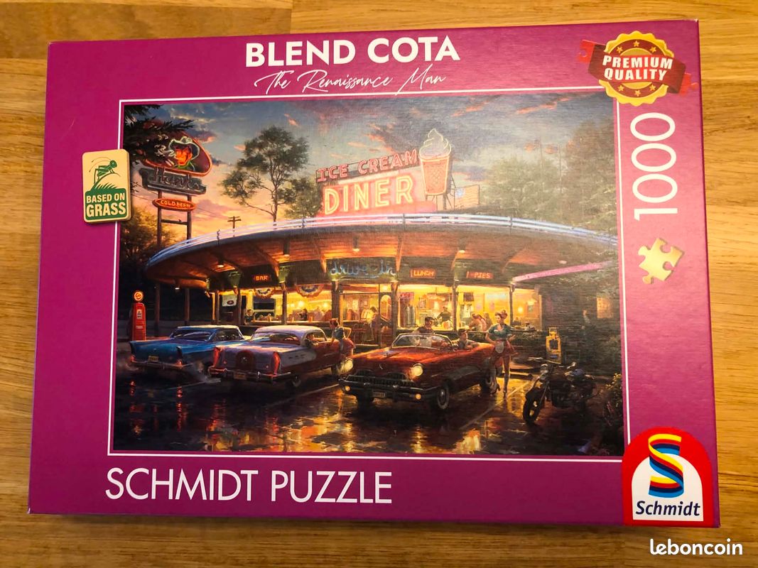 Puzzle 1000 pièces complet Blend Cota SCHMIDT (image 1)