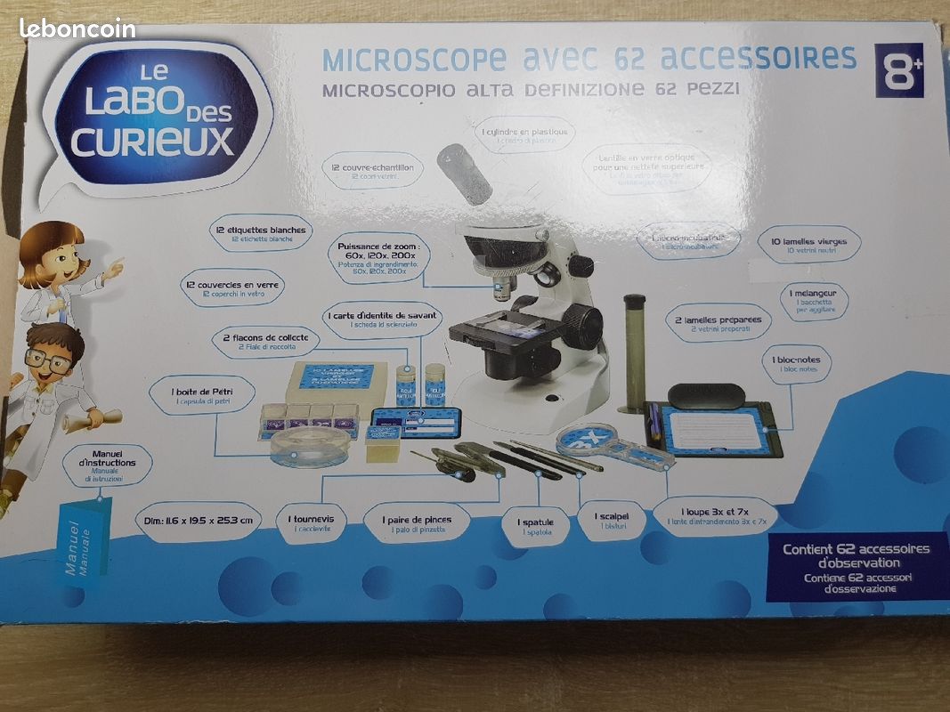 MICROSCOPE enfant Labo des Curieux (image 3)