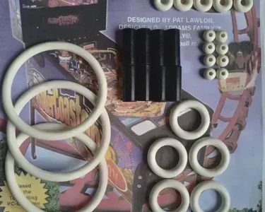 Kit D'élastiques En Caoutchouc Pour Flipper Gottlieb Roller Coaster - Neuf