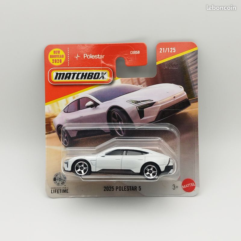 Matchbox 1/64 Polestar 5 2025 – Mainline 2026 #21/125 - Neuf (image 1)