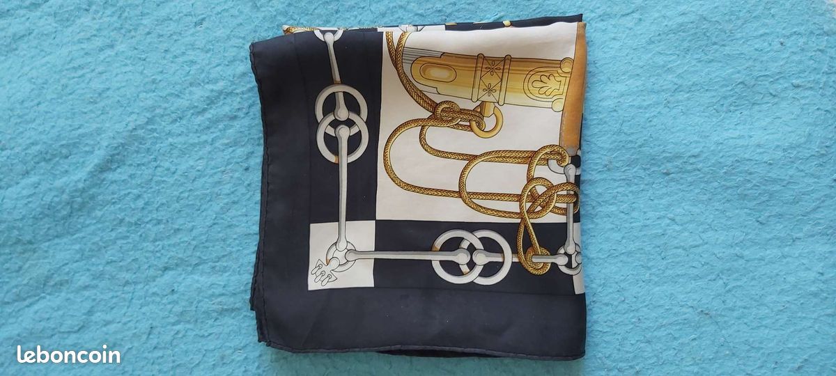 Carré 90 vintage Hermès Cliquetis (image 6)