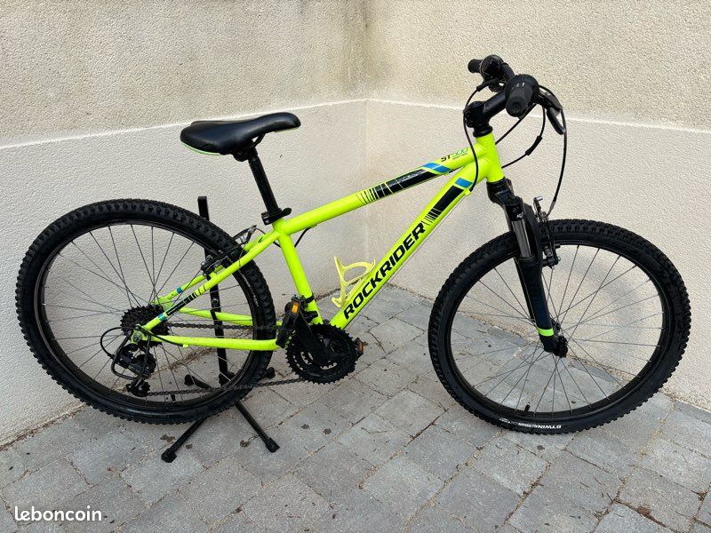 Vélo Enfant Rockrider – 3 Plateaux Et 18 Vitesses – Occasion