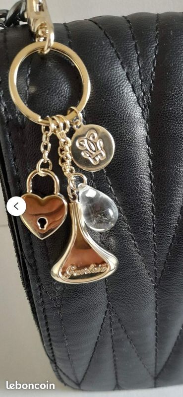 Porte-clés / Charm Guerlain "Bijou De Sac" En Métal Doré - Neuf Sans Emballage - Accessoire De Luxe Pour Sac à Main