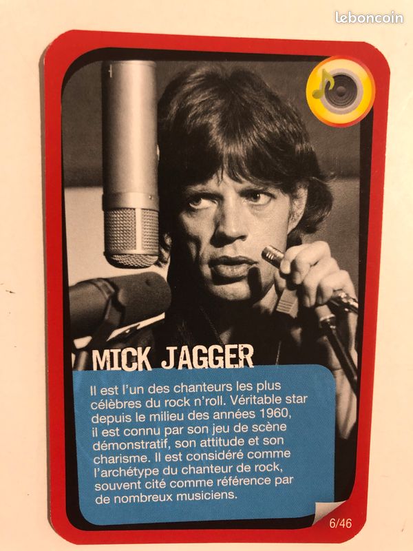 60 cartes Rolling Stones carrefour (image 7)