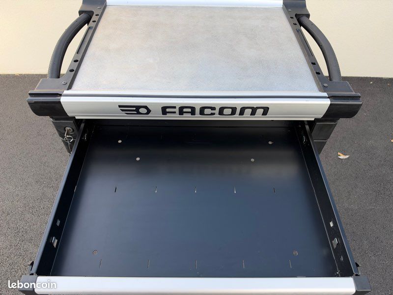 Servante noire de sécurité avec inter-verrouillage intégré - 8 tiroirs - FACOM FRANCE | JET.8NM3ASPF (image 3)