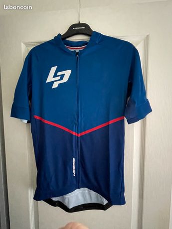 Maillot Cycliste Vintage Lapierre – Homme M – Multicouleur – état 9/10