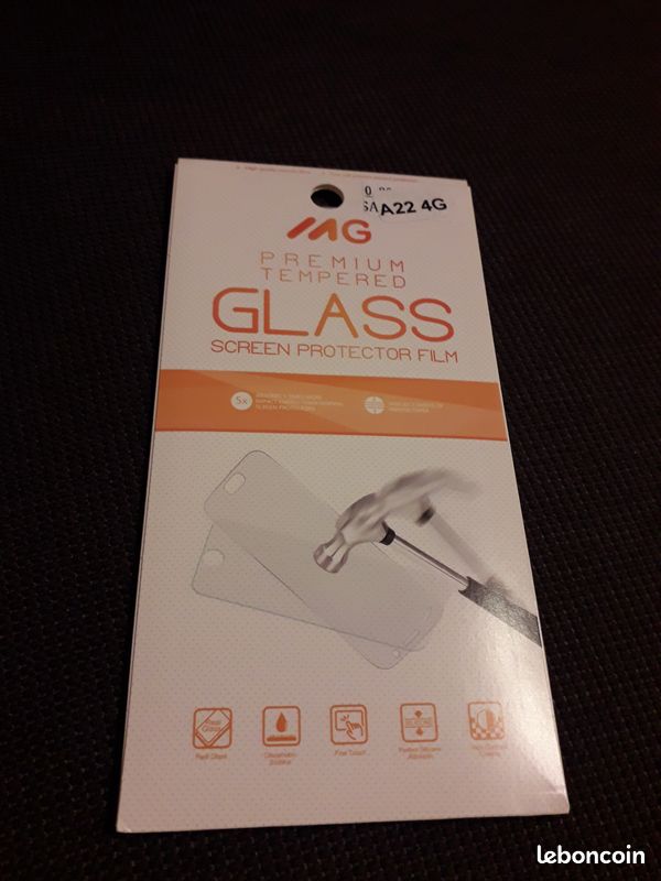 Verre trempé pour Samsung Galaxy A22/4G (image 1)