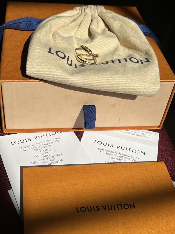 Bague Louis Vuitton Lockit 339944 d'occasion