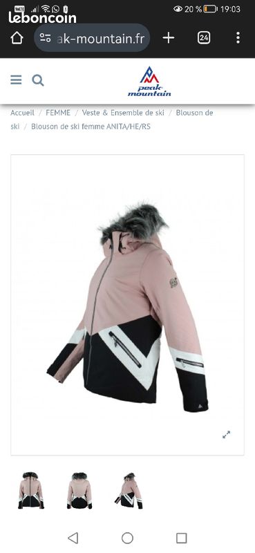 Peak Mountain Veste Ski Femme Grande Taille Blouson Softshell