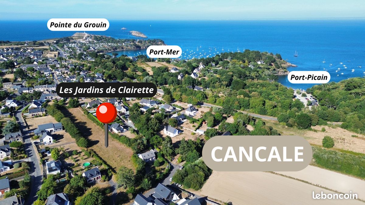 Terrain à bâtir 269 m² à CANCALE (35260) · 149 500 €