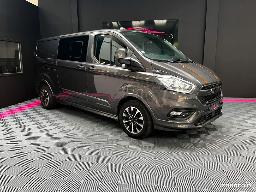 Ford transit custom cabine approfondie 320 l1h1 2.0 ecoblue 185 sport (image 1)