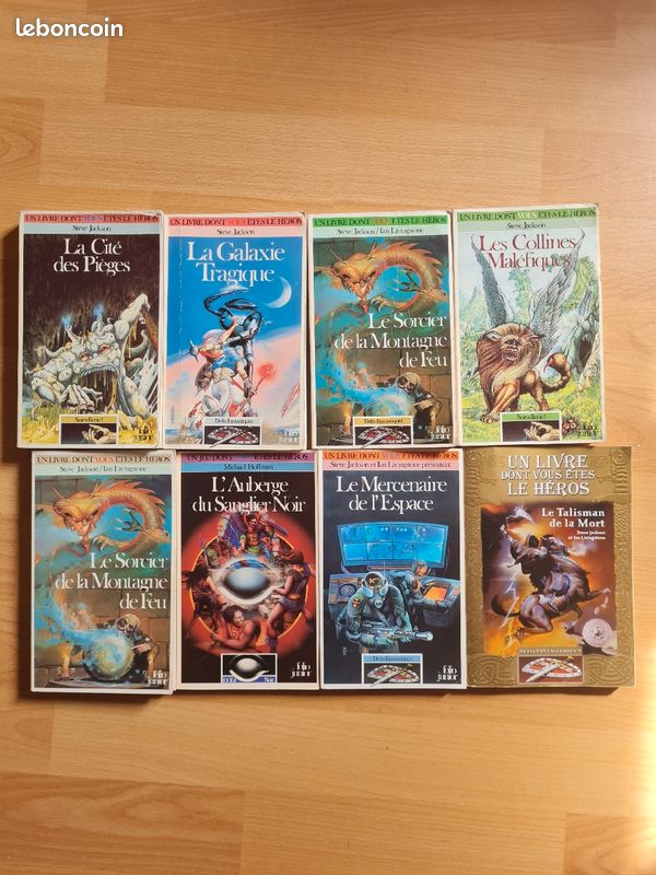 Lot de 8 livres dont vous etes le héros LDVELH (image 1)