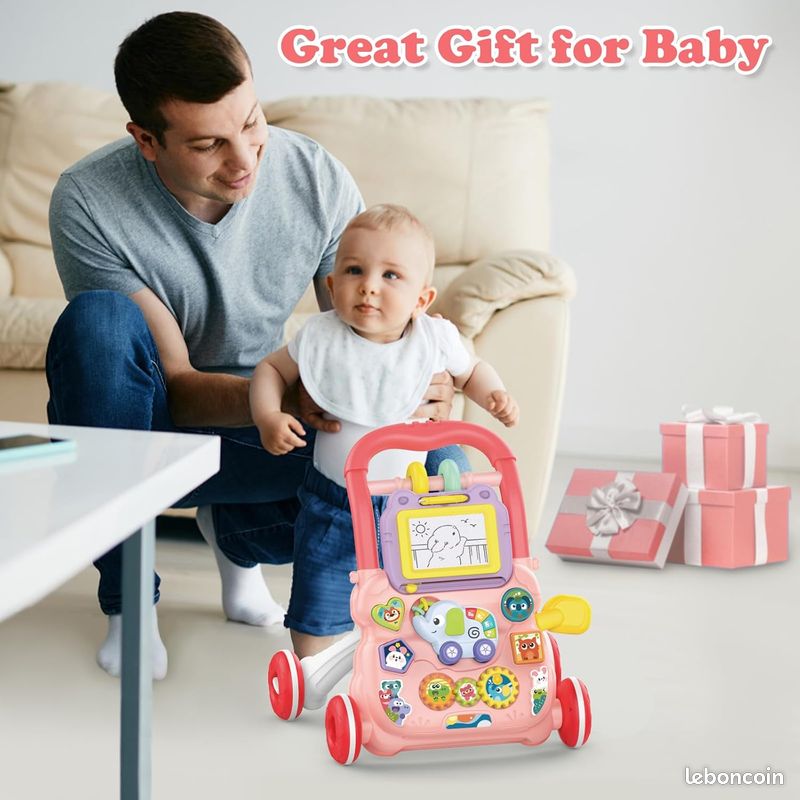 Baby Walker Trotteur Bebe Debout Trotteur Marcheur D