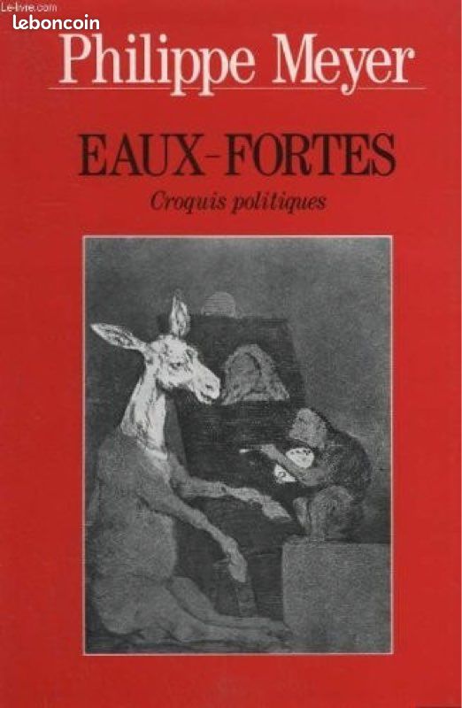Livre Eaux-Fortes de Philippe Meyer (image 1)