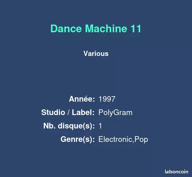 Dance Machine 11 - Various (image 2)
