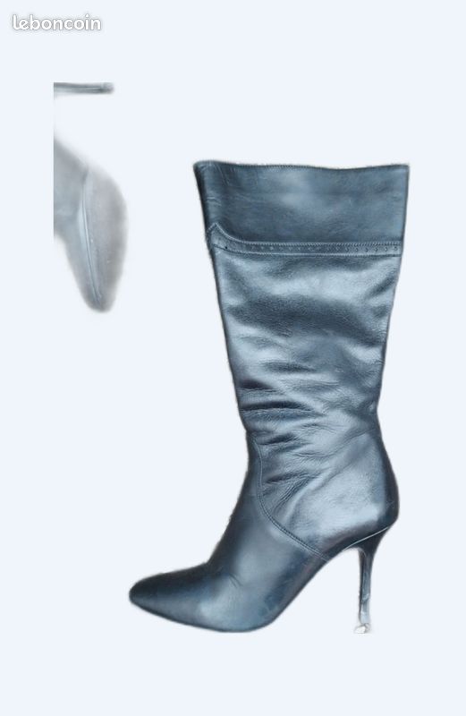 Bottes cuir véritable (image 1)