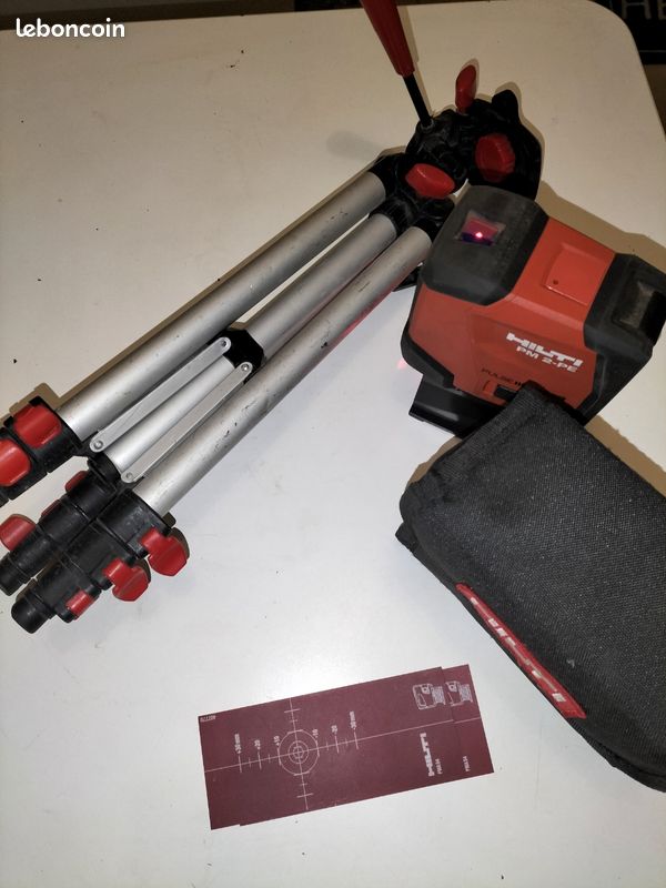 Laser De Pointage Hilti PM 2-PE - Occasion, En état De Marche, Parfait Pour Les Pros Du Bâtiment