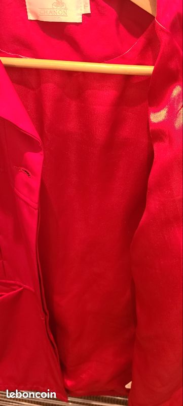 Veste 3/4 rouge (image 4)