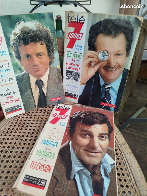 TELE 7 JOURS des années 1970 et 1980 (image 1)