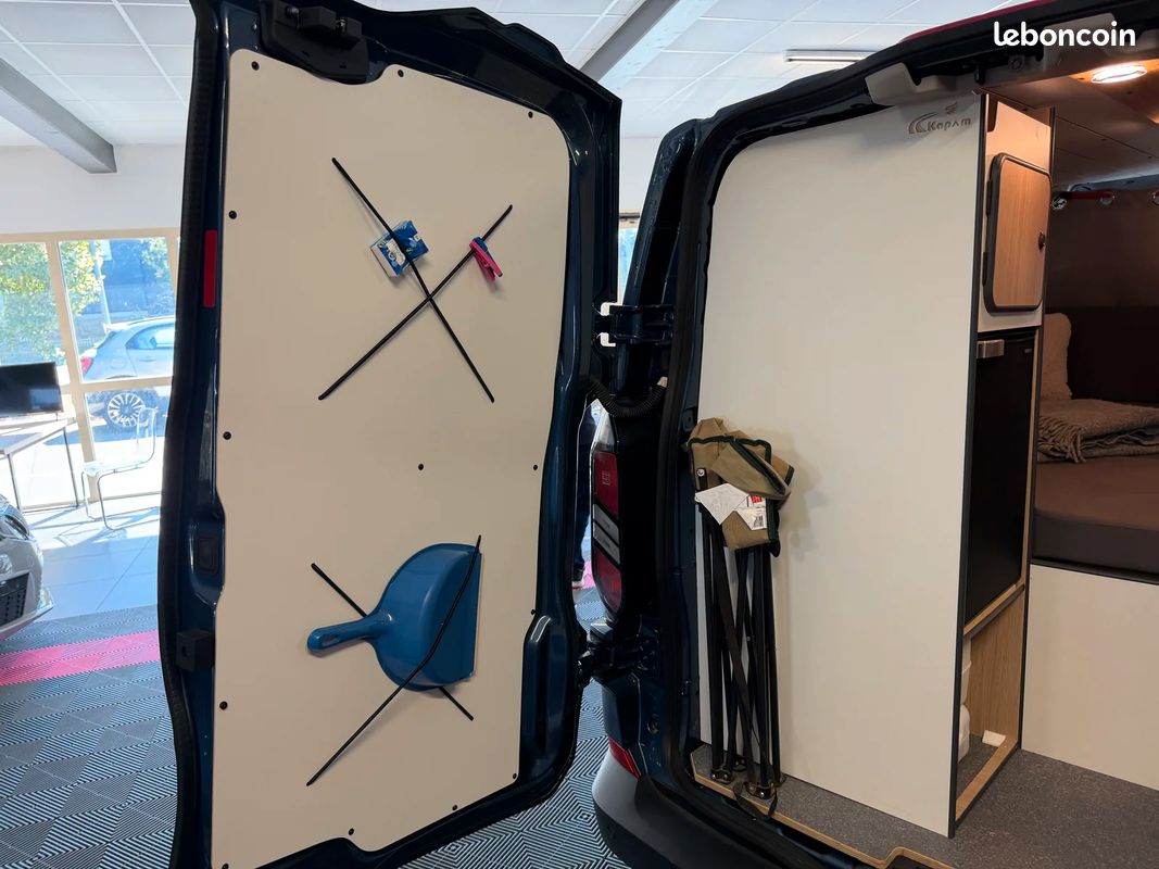 Van Amenagé Ford TRANSIT CUSTOM L1H1 2.0 Ecoblue 110ch Trend ~ AMENNAGER KAPAM ~ PANNEAUX SOLAIRE (image 33)